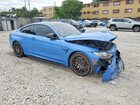 2016 Bmw M4 Синий vin: WBS3R9C51GK708554
