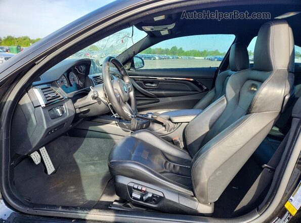 WBS3R9C55GK338855 2016 BMW M4 Черный Вид салона спереди