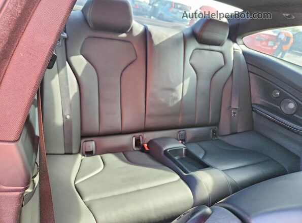 WBS3R9C55GK338855 2016 BMW M4 Черный Вид задних сидений