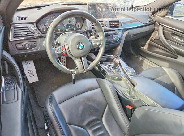 WBS3R9C55GK338855 2016 BMW M4 Черный Вид панели приборов
