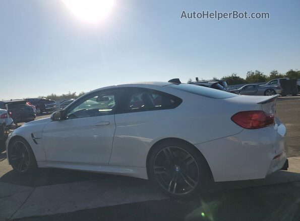 WBS3R9C5XGK338382 2016 BMW M4 Белый Задняя левая четверть