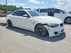 2016 Bmw M4 White vin: WBS3U9C52GP970049
