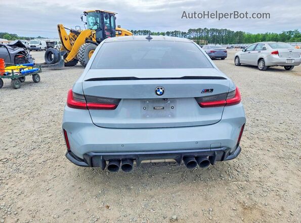WBS43AY01NFM26327 2022 BMW M3 Gray უკანა ხედი