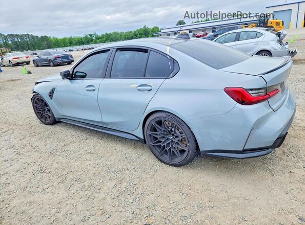 WBS43AY01NFM26327 2022 BMW M3 Gray უკანა მარცხენა