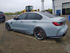2022 Bmw M3 Competition Gray vin: WBS43AY02NFL77882