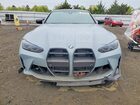 2022 Bmw M3 Competition Gray vin: WBS43AY02NFL77882
