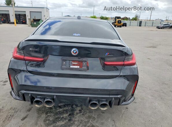 WBS43AY02PFN44440 2023 BMW M3 Black Widok z tyłu