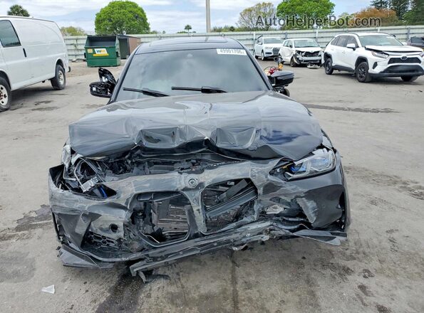 WBS43AY02PFN44440 2023 BMW M3 Black Widok z przodu