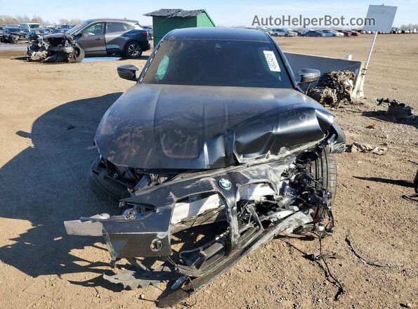 WBS43AY05PFP72772 2023 BMW M3 Black Widok z przodu
