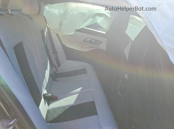 WBS43AY05PFP72772 2023 BMW M3 Black Widok tylnych siedzeń