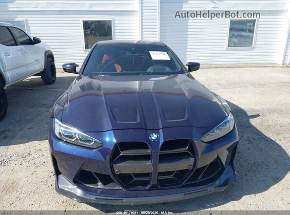 WBS43AZ01PCM97935 2023 BMW M4 Dark Blue Widok zestawu wskaźników