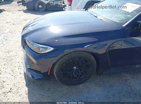 WBS43AZ01PCM97935 2023 BMW M4 Dark Blue Widok z przodu