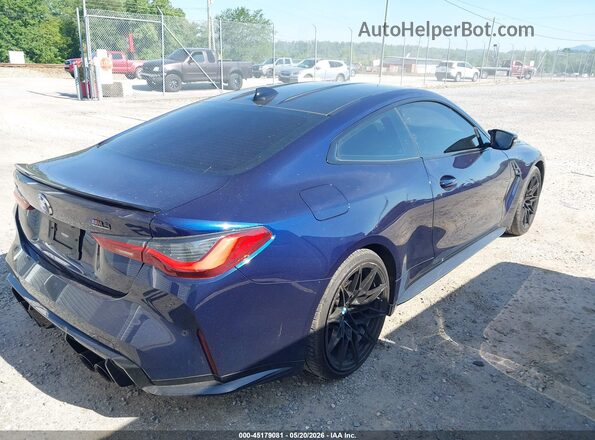 WBS43AZ01PCM97935 2023 BMW M4 Dark Blue Tył prawy