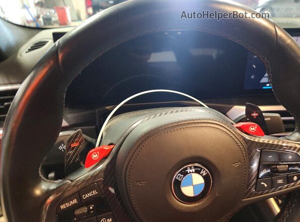 WBS43AZ01RCN95902 2024 BMW M4 Black Widok zestawu wskaźników