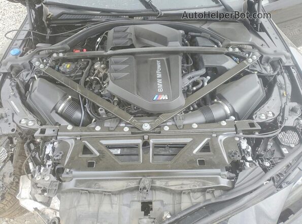 WBS53AY04NFM26407 2022 BMW M3 Черный Вид задней части салона
