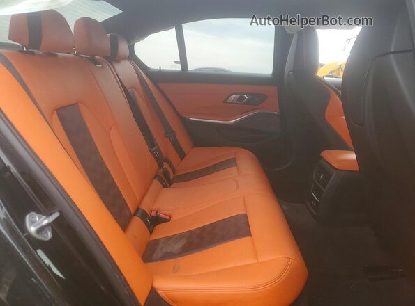 WBS53AY04NFM26407 2022 BMW M3 Черный Вид задних сидений