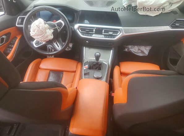 WBS53AY04NFM26407 2022 BMW M3 Черный Вид панели приборов