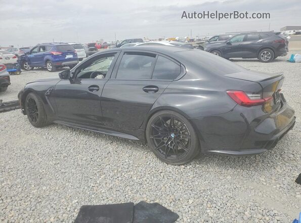 WBS53AY04NFM26407 2022 BMW M3 Черный Задняя левая четверть