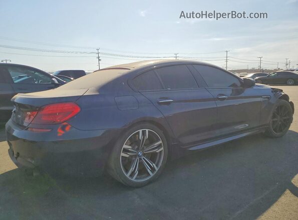 WBS6E9C5XGG437019 2016 BMW M6 Blue Trasero derecho