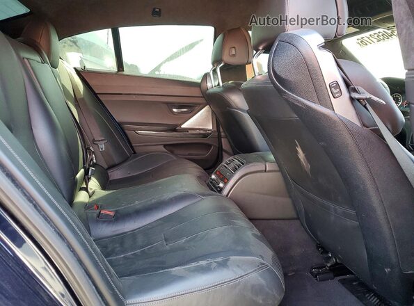 WBS6E9C5XGG437019 2016 BMW M6 Blue Vista de los asientos traseros