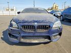2016 Bmw M6 Gran Coupe Blue vin: WBS6E9C5XGG437019