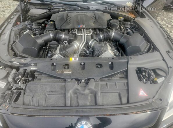 WBS6G9C50GD931952 2016 BMW M6 Black Rear interior view