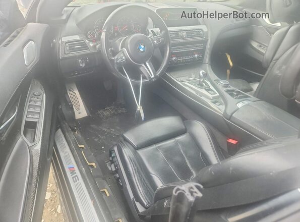 WBS6G9C50GD931952 2016 BMW M6 Black Dashboard view