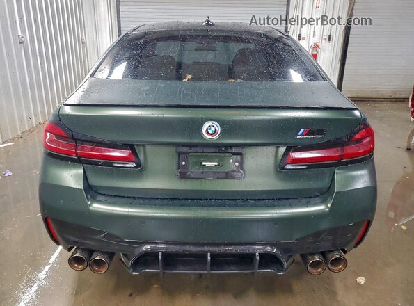 WBS83CH09PCL44962 2023 BMW M5 Green Vista trasera
