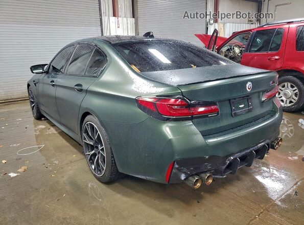 WBS83CH09PCL44962 2023 BMW M5 Green Trasero izquierdo