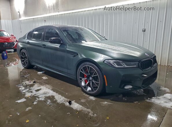WBS83CH09PCL44962 2023 BMW M5 Green Delantero derecho