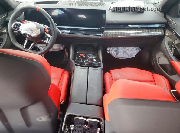WBS83FK05TCV68511 2026 BMW M5 Gray წინა პანელის ხედი