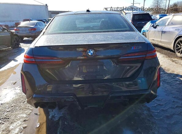 WBS83FK08SCU12767 2025 BMW M5 Black Vista trasera
