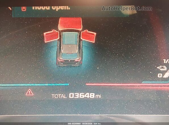 WBS83GV07TCW00246 2026 BMW M5 Серый Вид щитка приборов