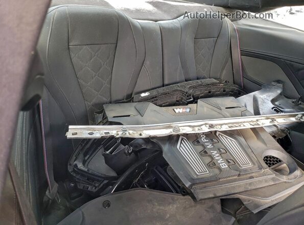 WBSAE0C08LCD95321 2020 BMW M8 Gray Widok tylnych siedzeń