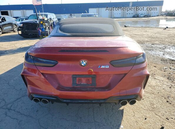 WBSDZ0C01LCD77017 2020 BMW M8 Orange უკანა ხედი