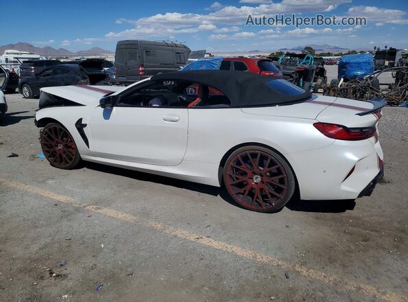 WBSDZ0C01NCH58191 2022 BMW M8 Белый Задняя левая четверть