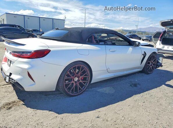 WBSDZ0C01NCH58191 2022 BMW M8 Белый Задняя правая четверть