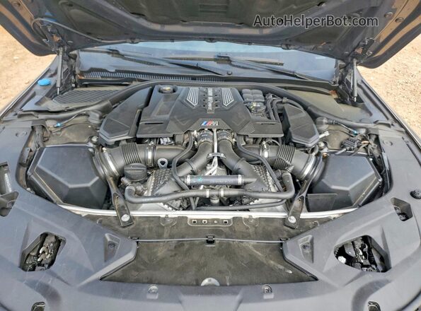 WBSDZ0C04LCD34159 2020 BMW M8 Gray Widok wnętrza z tyłu