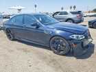 2016 Bmw M5 Blue vin: WBSFV9C52GD595744