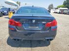 2016 Bmw M5 Blue vin: WBSFV9C52GD595744