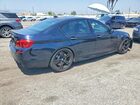 2016 Bmw M5 Blue vin: WBSFV9C52GD595744