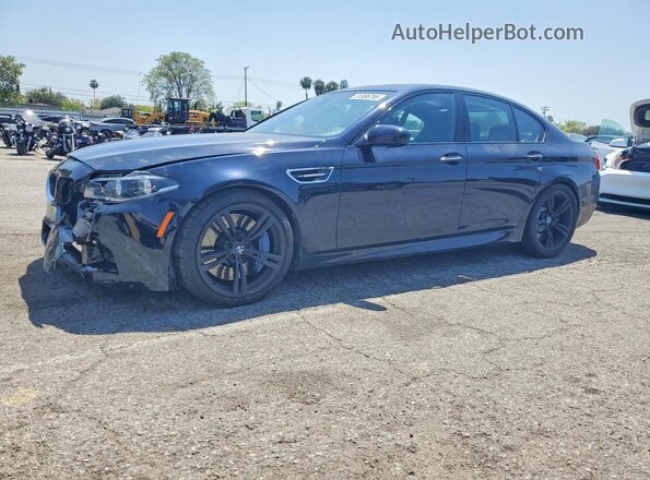 WBSFV9C52GD595744 2016 BMW M5 Blue Vista tres cuartos delantera izquierda