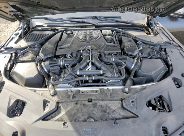 WBSGV0C01NCH52710 2022 BMW M8 Black Սալոնի հետևի տեսք