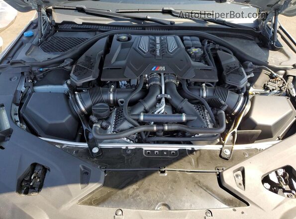 WBSGV0C03PCL80271 2023 BMW M8 Gray Սալոնի հետևի տեսք