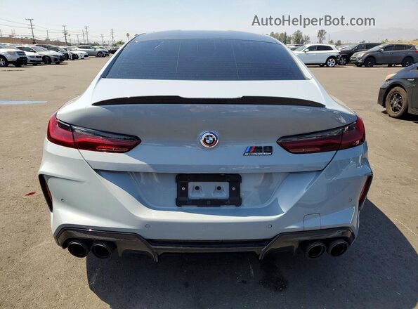 WBSGV0C03PCL80271 2023 BMW M8 Gray Հետևի տեսք