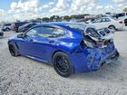 2022 Bmw M8 Blue vin: WBSGV0C09NCJ55155
