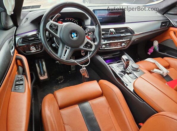 WBSJF0C09LCD61028 2020 BMW M5 Серый Вид панели приборов