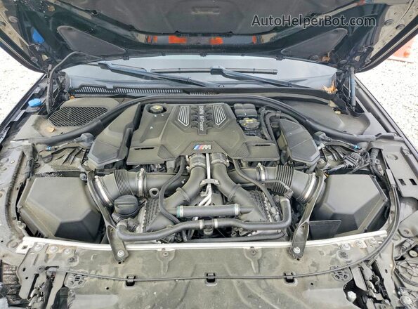 WBSJF0C51JB284053 2018 BMW M5 Black Rear interior view