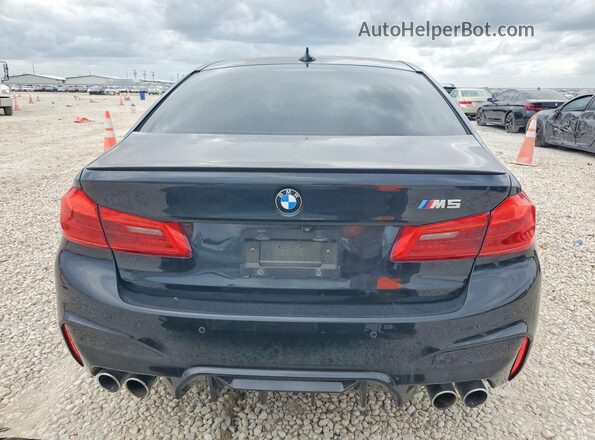 WBSJF0C51JB284053 2018 BMW M5 Black Rear view