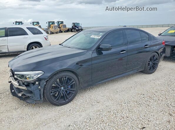 WBSJF0C51JB284053 2018 BMW M5 Black Front left